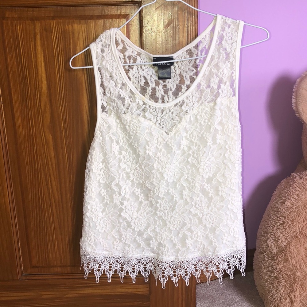 lace tank